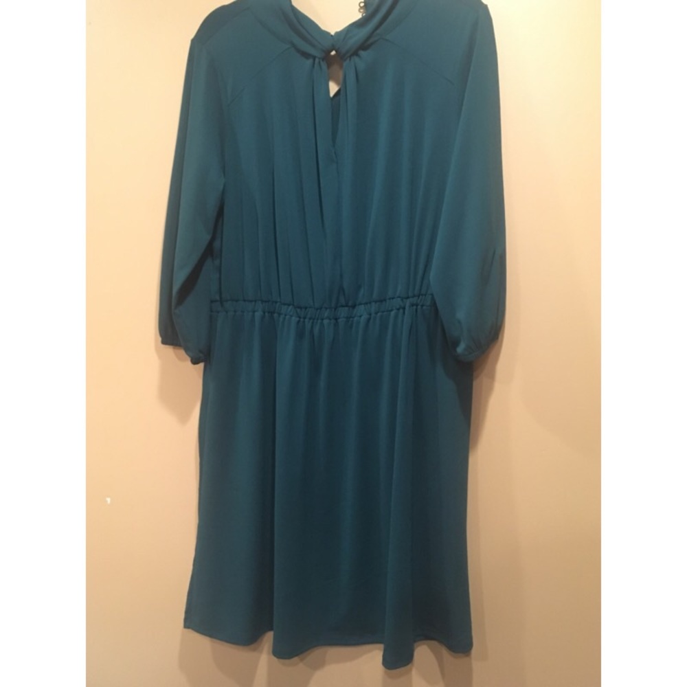 Emerald green H&M dress